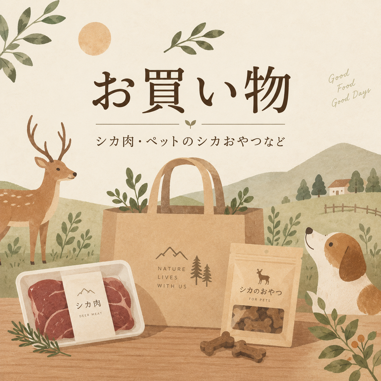 お買い物
